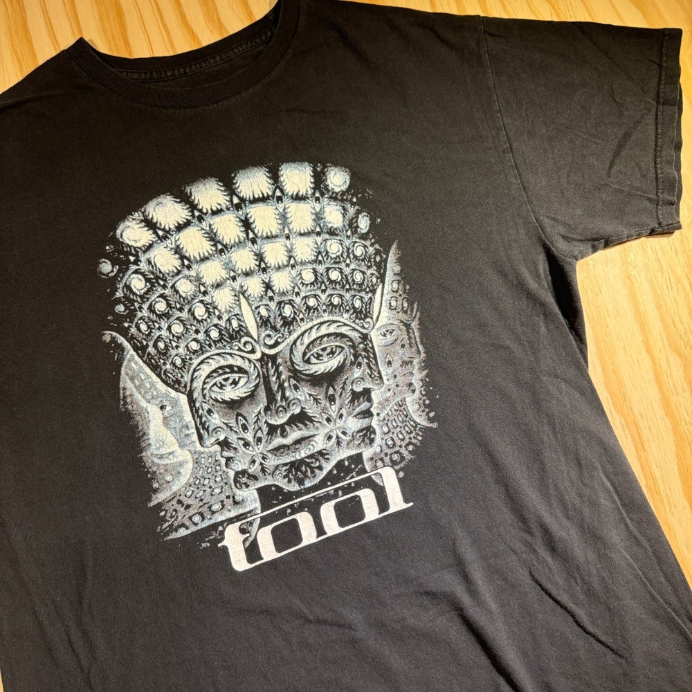 Tool Band Alex Grey Net of Being Graphic T-Shirt Black Men's Size Large